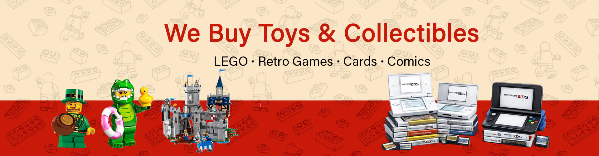 Sell and trade LEGO, games, and collectibles