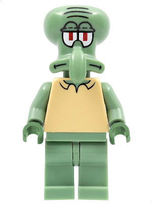 Squidward - Modified Head cracked torso