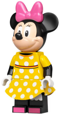 Minnie Mouse - Yellow Polka Dot Dress