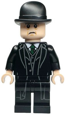 Minister of Magic "Cornelius Fudge" - Suit with Dark Green Tie, No Shirt Tail