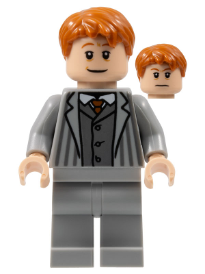 Arthur Weasley - Light Bluish Gray Suit