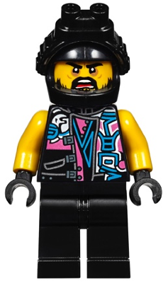 Sons of Garmadon Biker Missing helmet