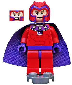 Magneto - Red Outfit, Cloth Cape