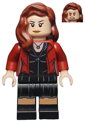 The Scarlet Witch "Wanda Maximoff" - Printed Legs, Reddish Brown Hair