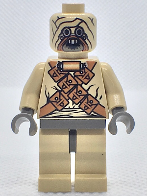 Tusken Raider - Tan Head, Plain Legs