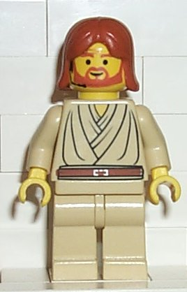 Obi-Wan Kenobi "Young with Dark Orange Hair and Headset"