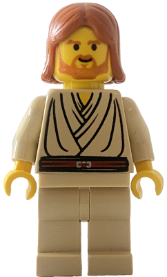 Obi-Wan Kenobi "Young with Dark Orange Hair, without Headset"