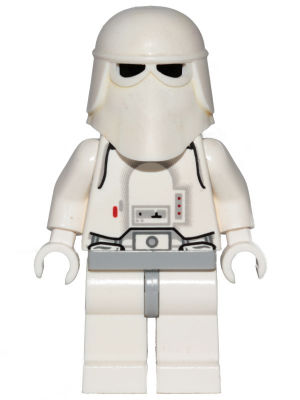 Snowtrooper, Light Bluish Gray Hips, White Hands "Hoth Stormtrooper"