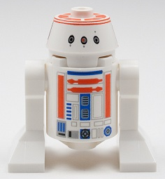 Astromech Droid, R5-D8 / R5-D4 - Truncated Cone Head, Blue Center Panel