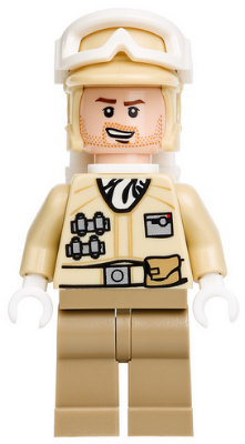 Hoth Rebel Trooper Tan Uniform "Stubble"