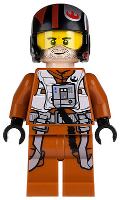 Poe Dameron "Pilot Jumpsuit, Helmet" bite mark on legs
