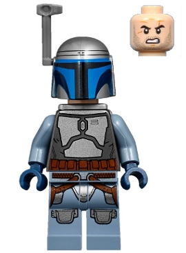 Jango Fett - Light Nougat Head, Angry Like new