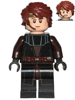Anakin Skywalker "Black Legs, Headset"