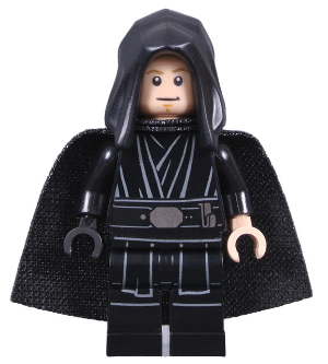Luke Skywalker, Jedi Master "Black Hood and Cape"