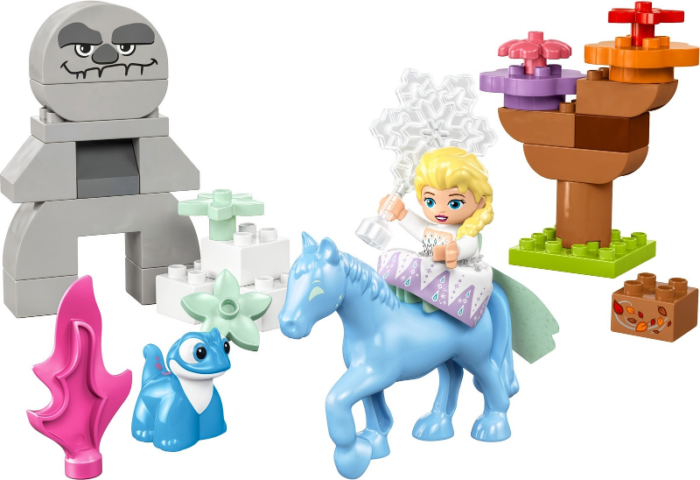 LEGO DUPLO Disney Elsa & Bruni in the Enchanted Forest Frozen Toy for Toddlers 10418