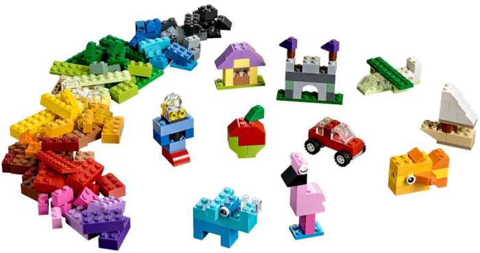 Lego Creative 213 Pieces Suitcase Toy Set 10713