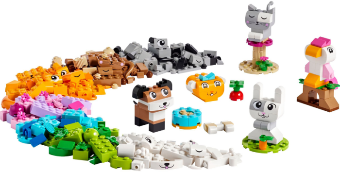 LEGO Classic Creative Pets Building Brick Animals Toy Kids Build a Dog Cat R 11034