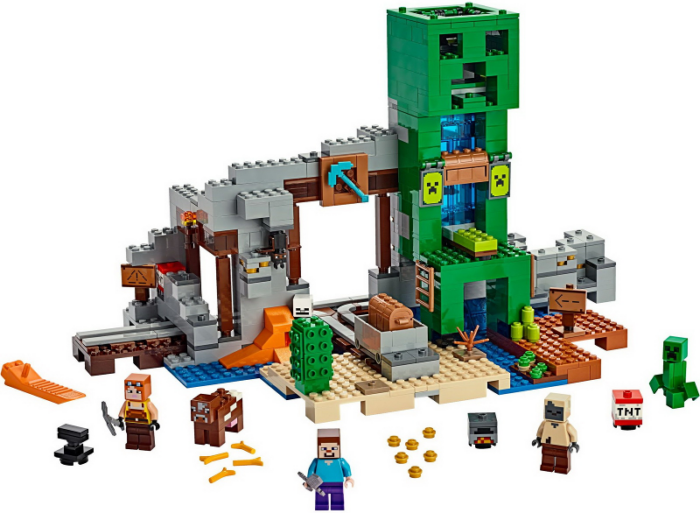LEGO Minecraft The Creeper Mine 21155
