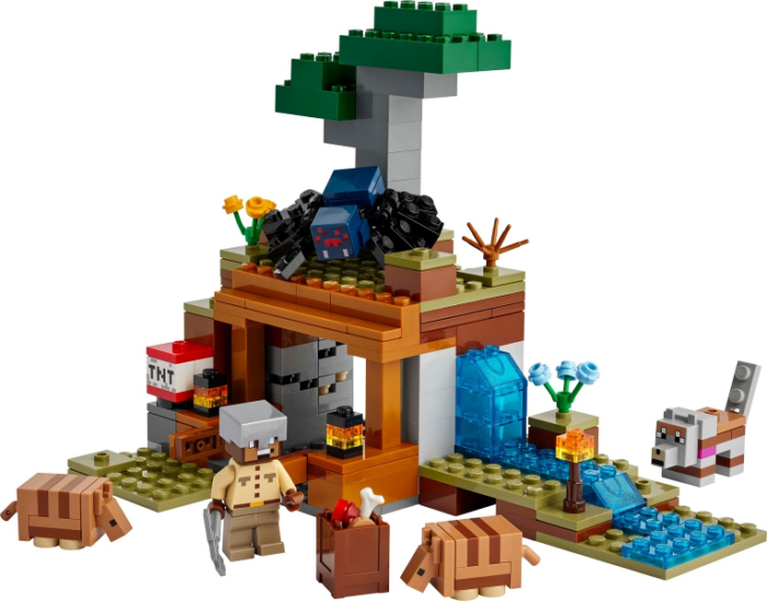 LEGO Minecraft The Armadillo Mine Expedition Building Toy 21269