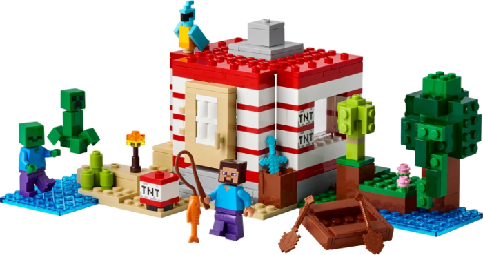 LEGO Minecraft The TNT Jungle House 21275