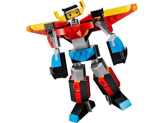 LEGO Creator 3 in 1 Super Robot Building Kit Kids Can Build a Toy Robot or a 31124