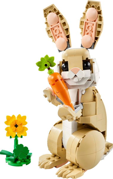 LEGO Creator 3 in 1 Cute Bunny Building Toy Set 31162