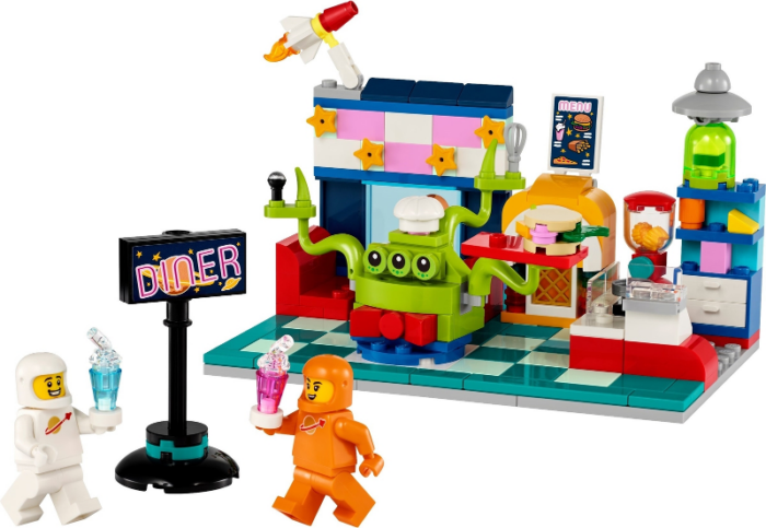 LEGO 40687 Alien Space Diner 239pcs Limited Edition