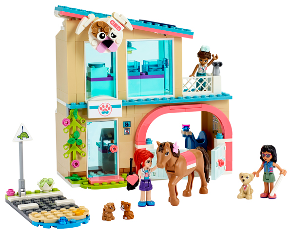 LEGO Friends Heartlake City Vet Clinic 41446 Building Toy With LEGO Friends Mia