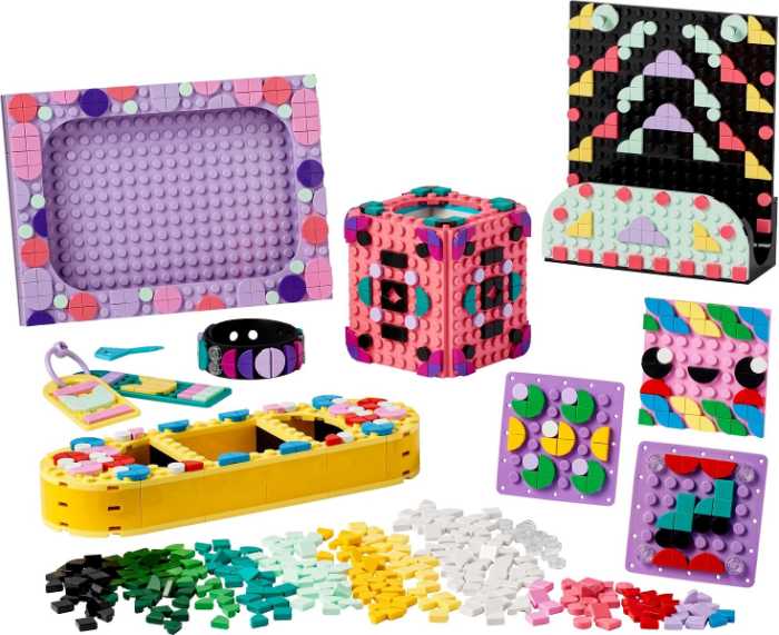 LEGO DOTS Designer Toolkit - Patterns 41961 10 in 1 Toy Craft Set for Kids with