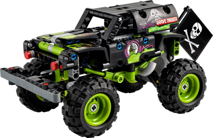 LEGO Truck Toy to Off-Road Buggy Technic Monster Jam Grave Digger 7+ years 212 42118
