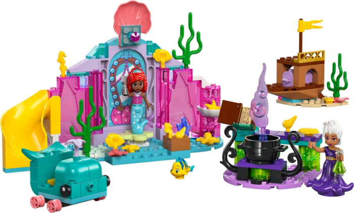 LEGO Disney Princess Ariel’s Crystal Cavern and Treasure Chest 43254