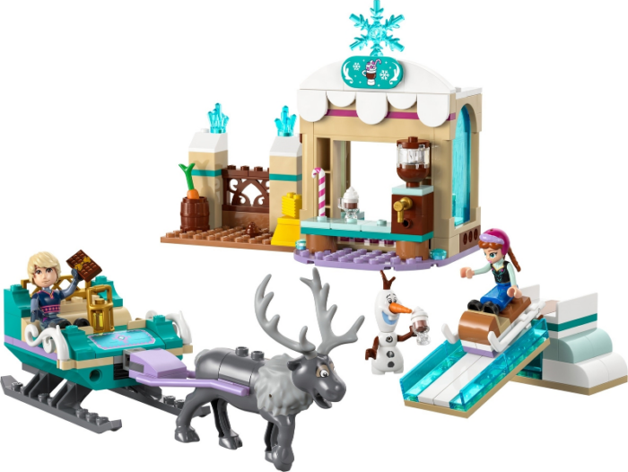 LEGO Disney Frozen Anna's Sleigh Adventure Building Toy Set 43256