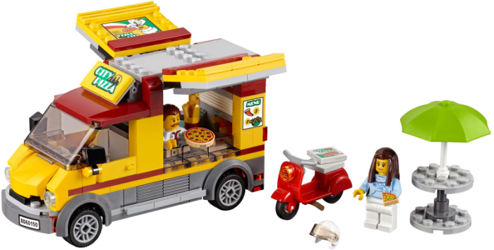 LEGO City Great Vehicles Pizza Van 60150