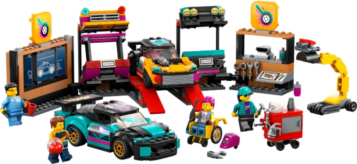 LEGO City Custom Car Garage Toy Kids Workshop Set 60389