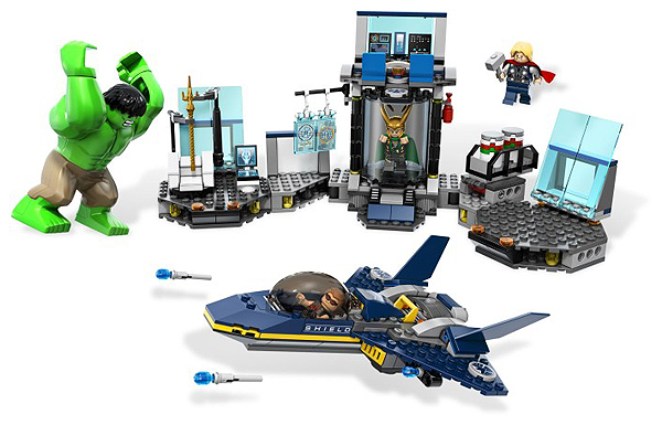LEGO Marvel Hulk's Helicarrier Breakout 6868
