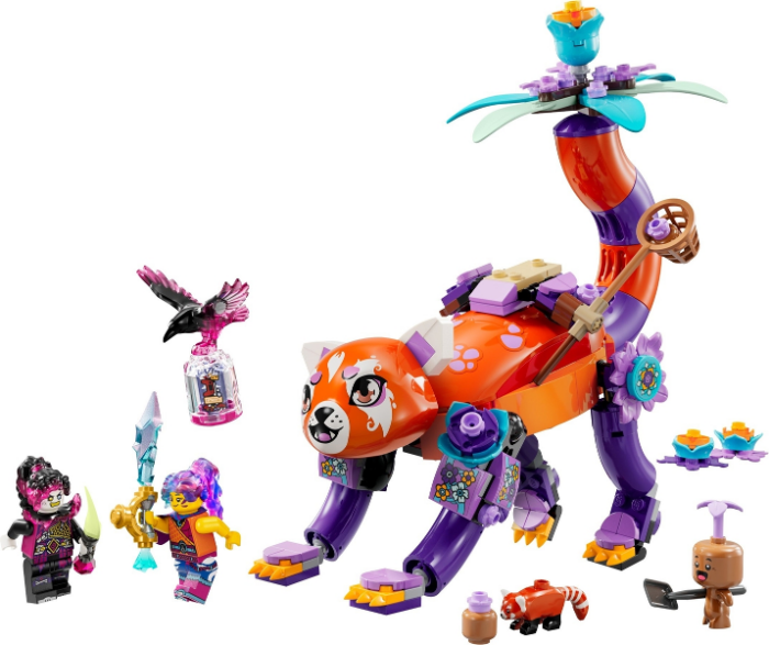 LEGO DREAMZzz Izzie’s Dream Animals Toy Set, 3 Animal Building Options 71481
