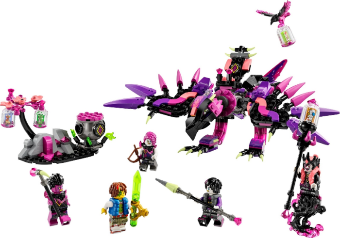 LEGO DREAMZzz The Never Witch’s Nightmare Creatures Kids Toy Halloween Gift fo 71483