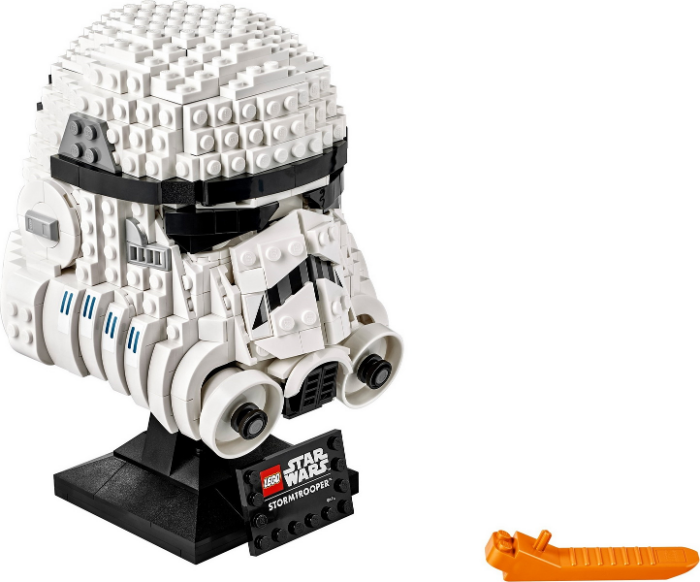 LEGO Star Wars Stormtrooper Helmet 75276 Building Kit Cool Star Wars Collectibl