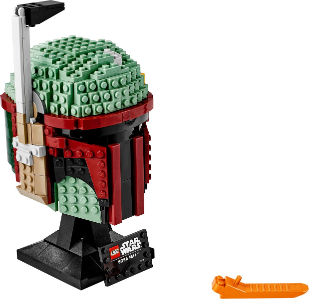 LEGO Star Wars Boba Fett Helmet 75277 Building Kit; Cool Collectible Star Wars C