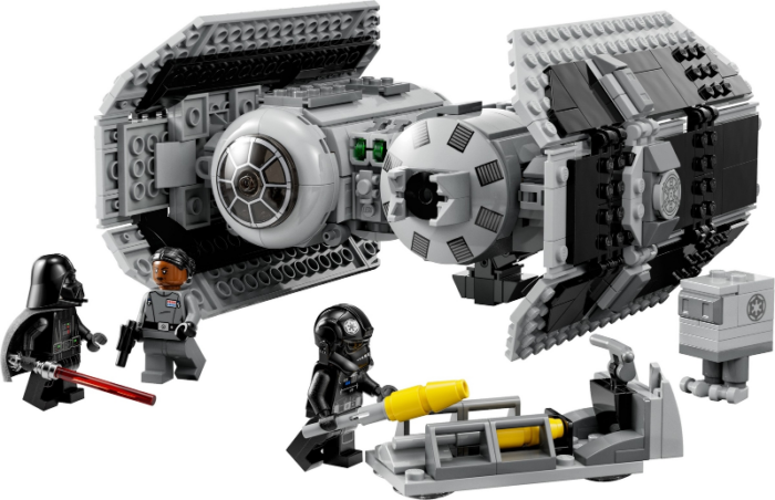 LEGO Star Wars TIE Bomber 75347, Model Building Kit, Starfighter with Gonk Droid