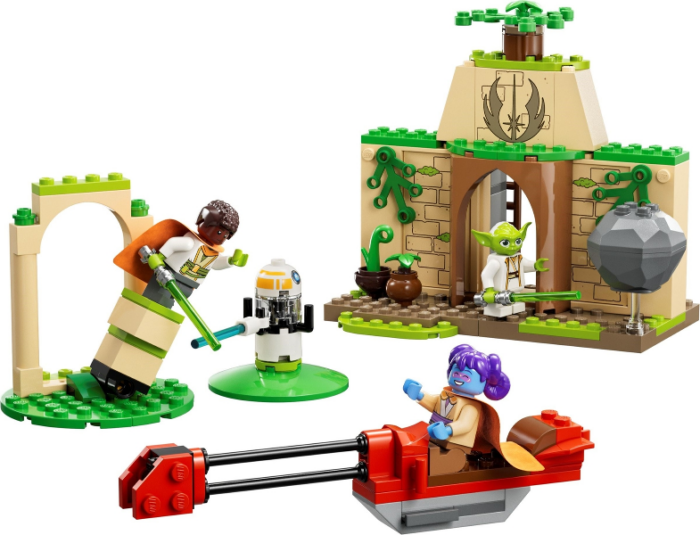 Lego Star Wars Tenoo Jedi Temple Building Toy Set for Preschoolers 75358