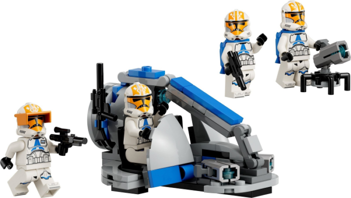 Lego Star Wars 332Nd Ahsoka's Clone Trooper Battle Pack Building Toy 75359
