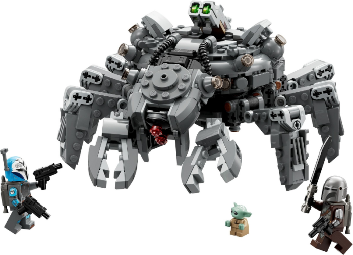 LEGO Star Wars: The Mandalorian Spider Tank Building Toy Set 75361