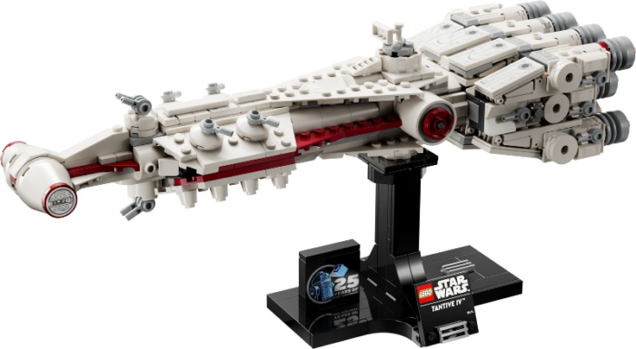 LEGO Star Wars Tantive IV Build and Display Starship Vehicle Model 75376 - Mul