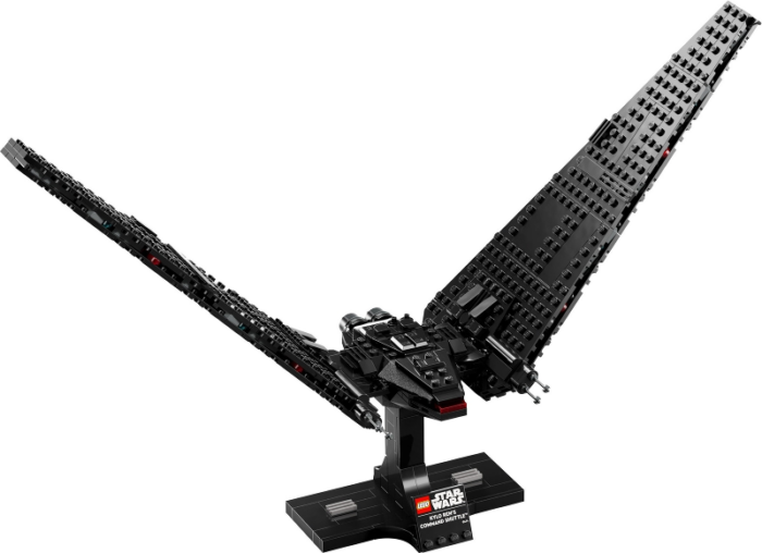 New Lego Star Wars Kylo Ren's Command Shuttle Building Kit for Adults 75406