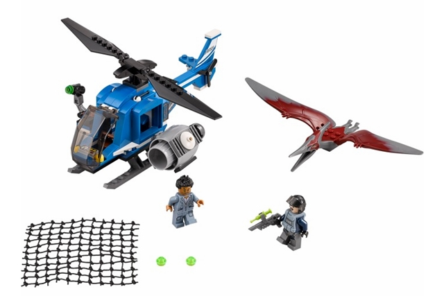 LEGO Jurassic World Pteranodon Capture 75915 Building Kit