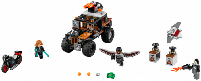 LEGO Marvel Crossbones' Hazard Heist 76050