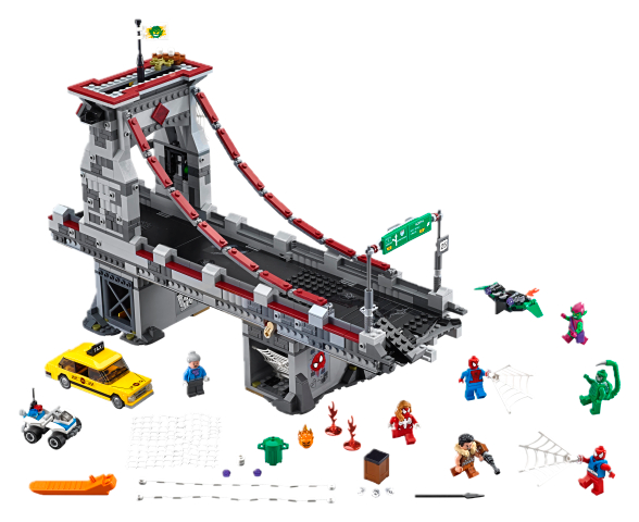 LEGO Super Heroes Spider-Man: Web Warriors Ultimate Bridge 76057