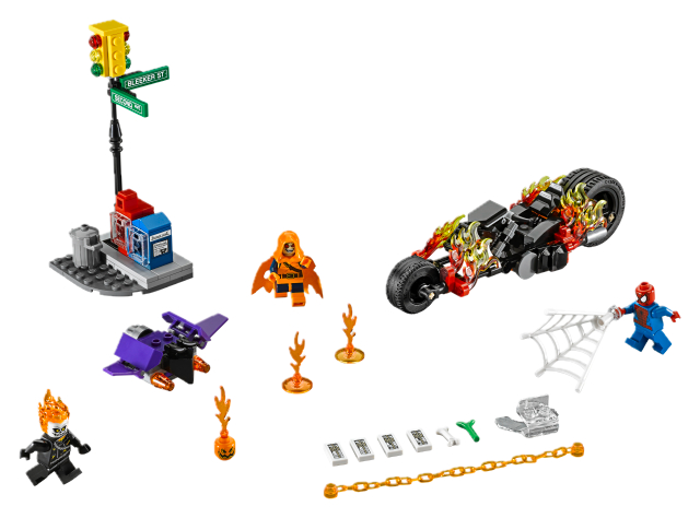 LEGO Marvel Super Heroes Spider-Man: Ghost Rider Team-up 76058
