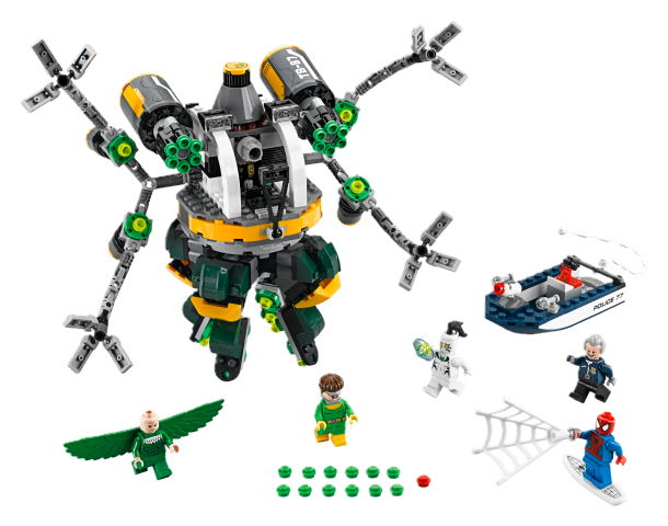 LEGO Super Heroes Spider-Man: Doc Ock s Tentacle Trap 76059